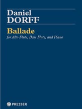 Ballade Alto Flute, Bass Flute, Piano cover